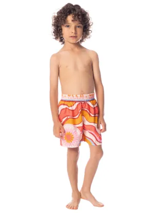 Maaji Swizzle Blossom Little Sailor Boys Trunks Maaji
