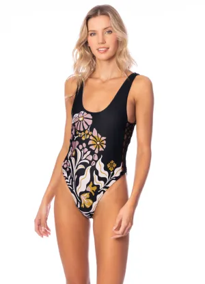 Maaji Tapestry Of Leaves Thisbe Classic One Piece Maaji