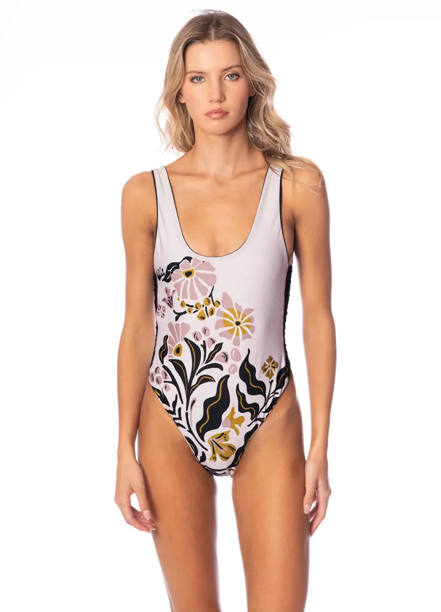 Maaji Tapestry Of Leaves Thisbe Classic One Piece Maaji