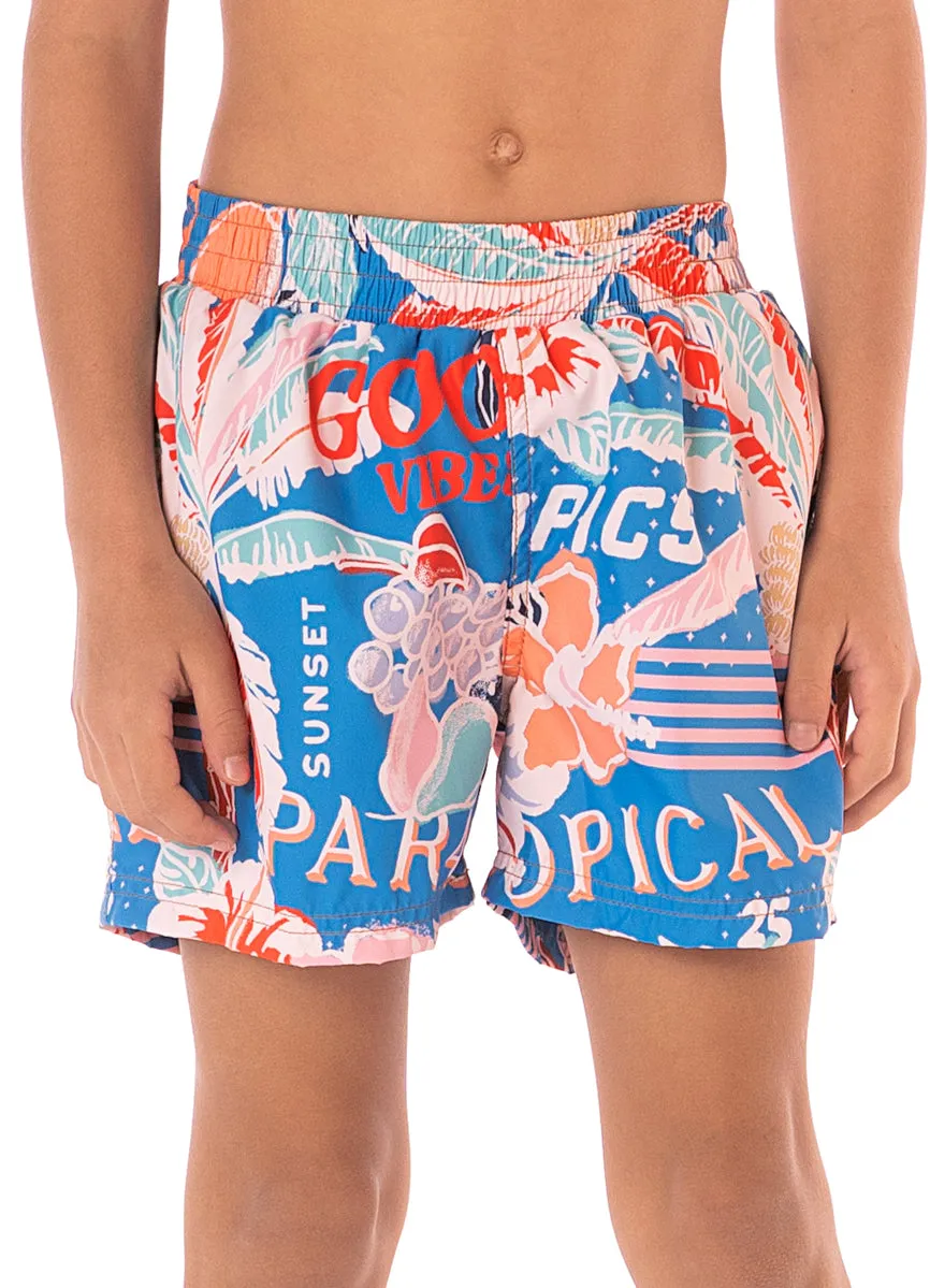 Maaji Tropical Bliss Little Sailor Boys Trunks Maaji