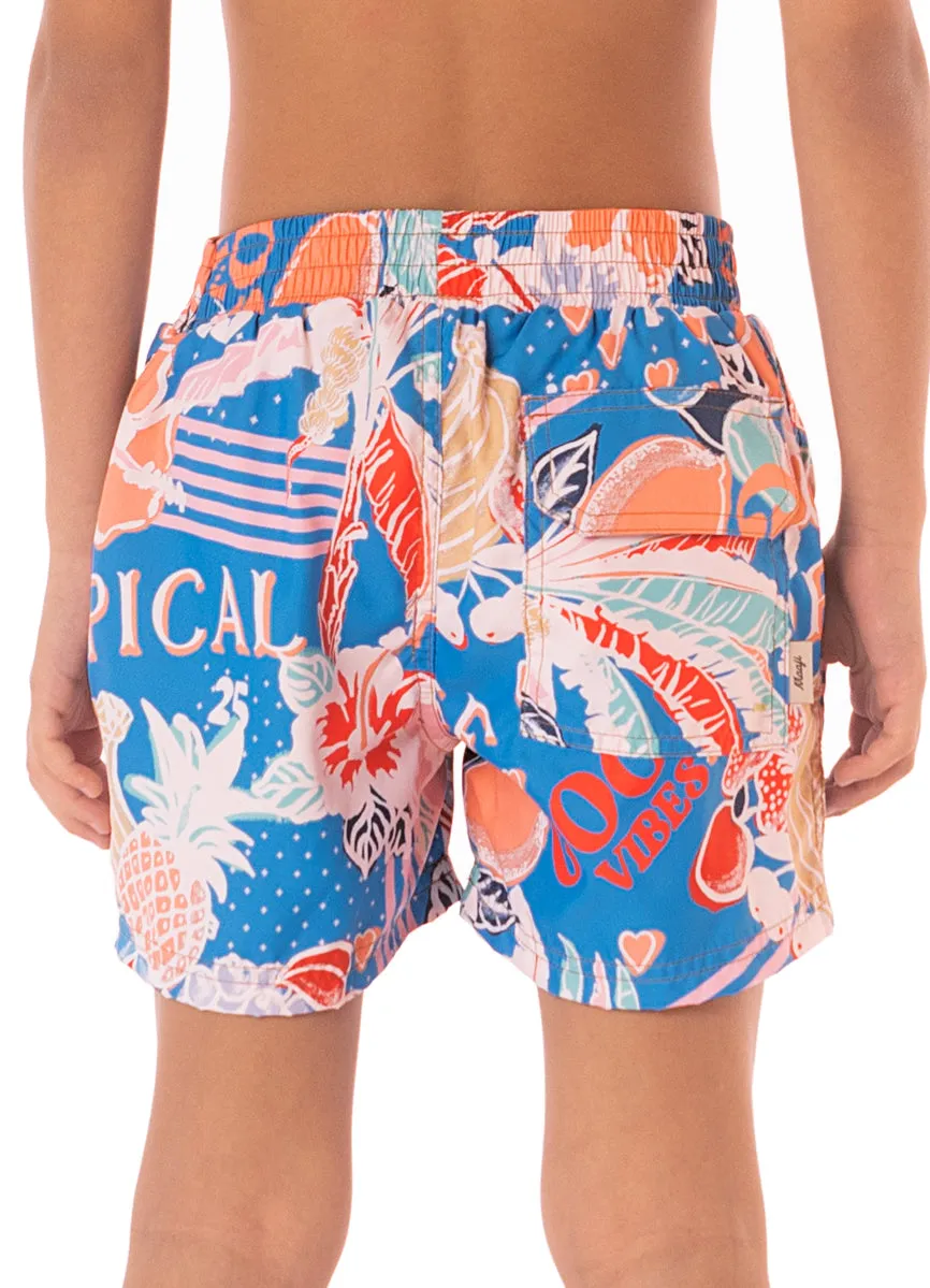 Maaji Tropical Bliss Little Sailor Boys Trunks Maaji