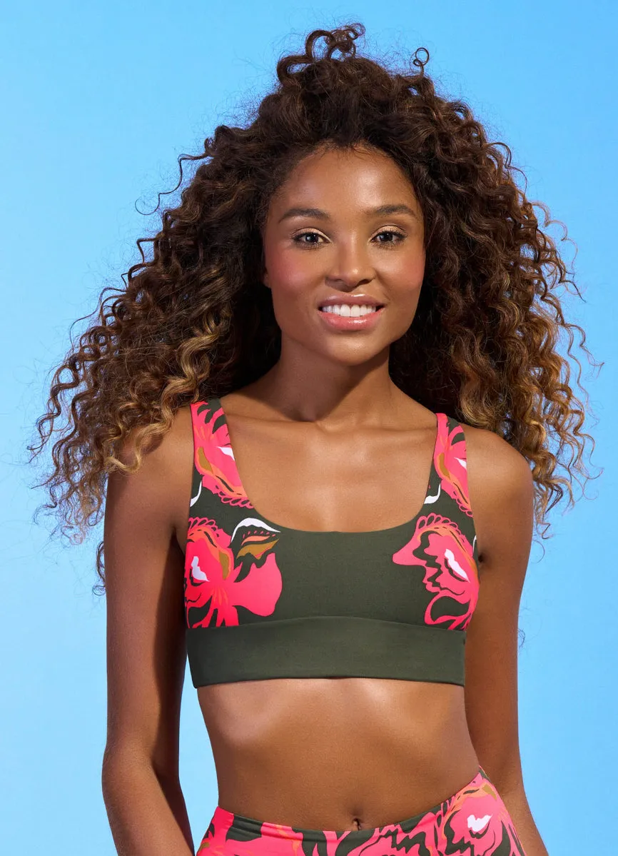 Maaji Twister Donna Sporty Bralette Bikini Top Maaji