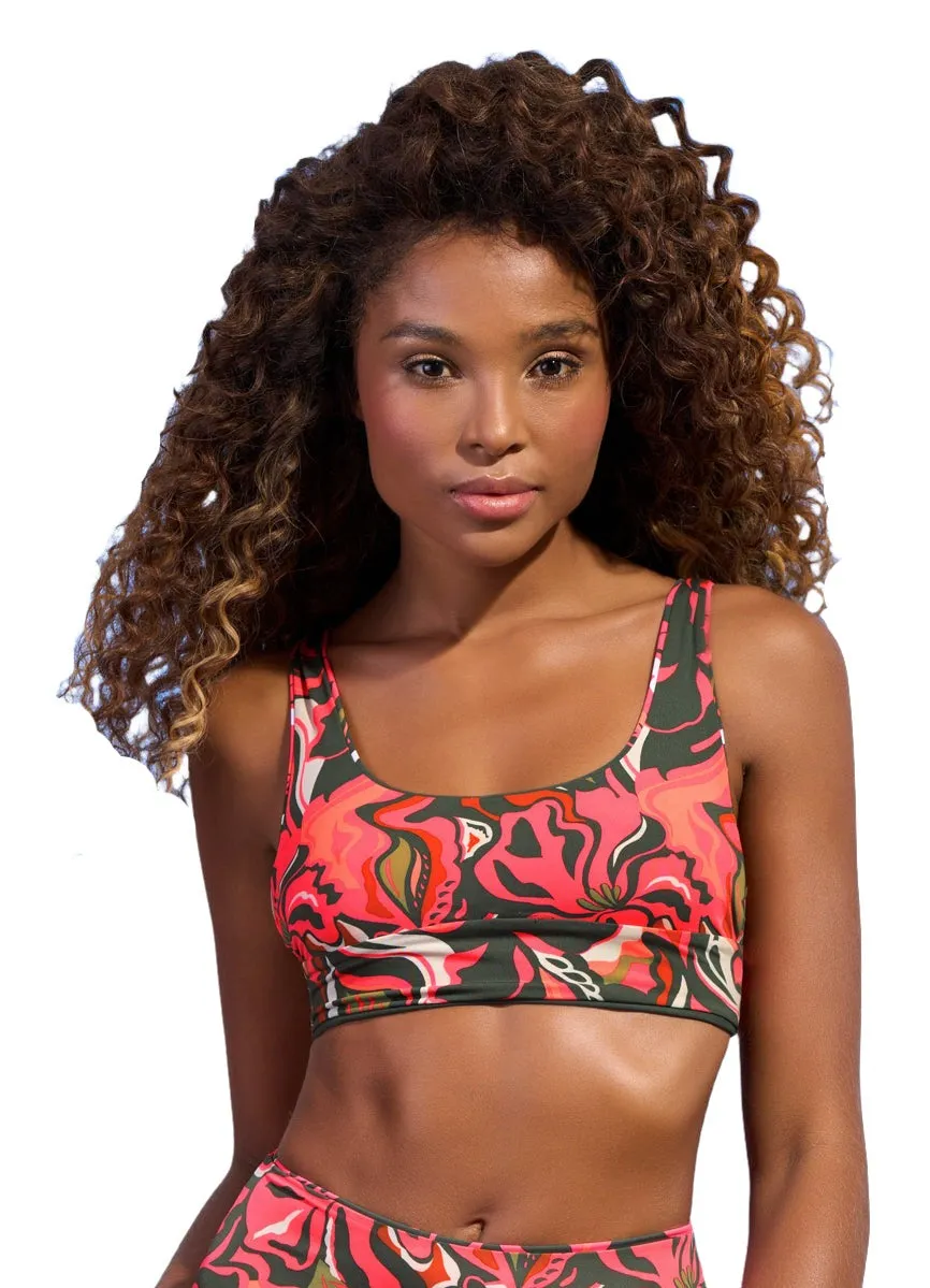Maaji Twister Donna Sporty Bralette Bikini Top Maaji