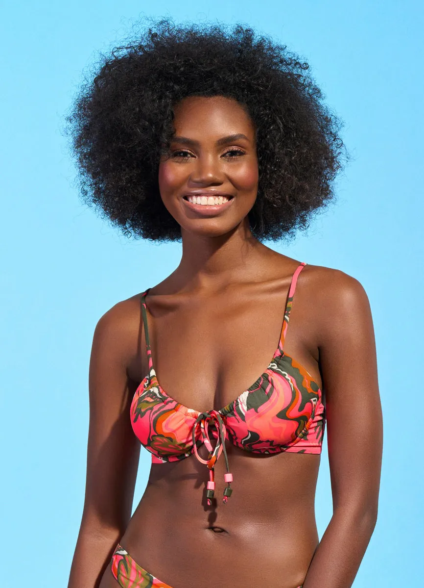 Maaji Twister Jade Underwire Bikini Top Maaji