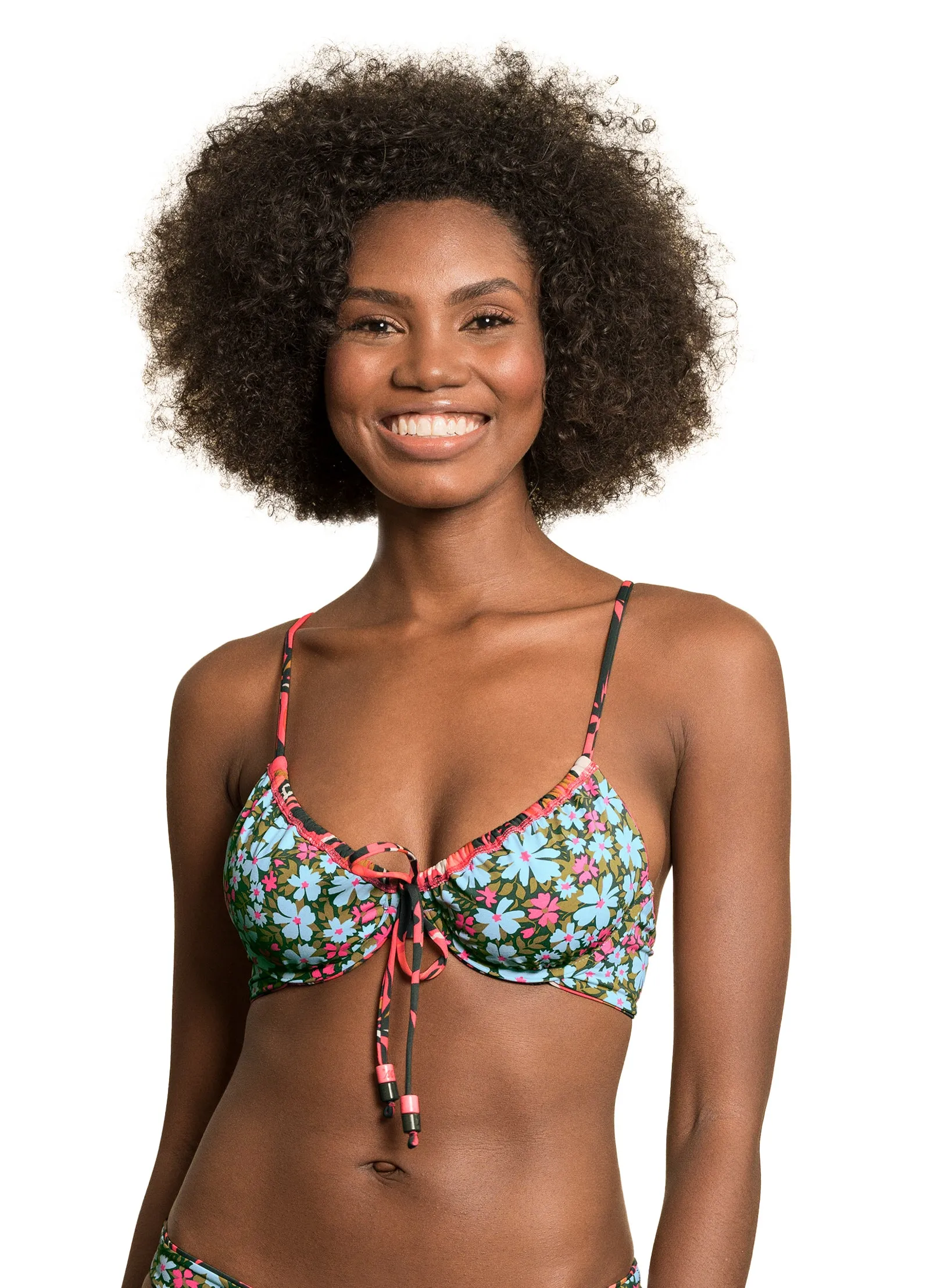 Maaji Twister Jade Underwire Bikini Top Maaji