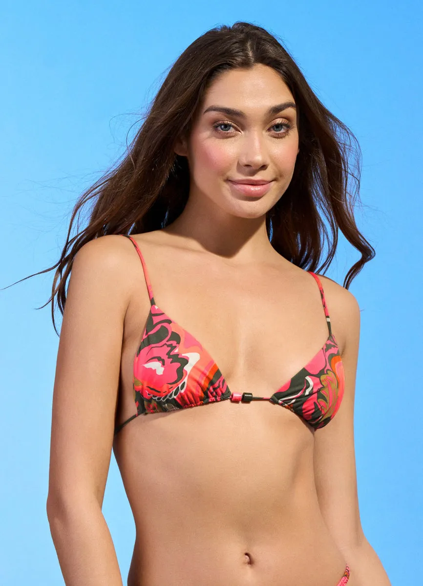 Maaji Twister Zen Sliding Triangle Bikini Top Maaji