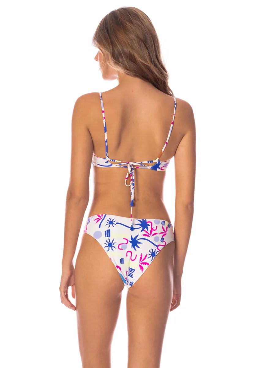 Maaji Venice Beach Kelly Loop Front Triangle Bikini Top Maaji
