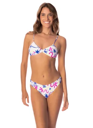 Maaji Venice Beach Kelly Loop Front Triangle Bikini Top Maaji