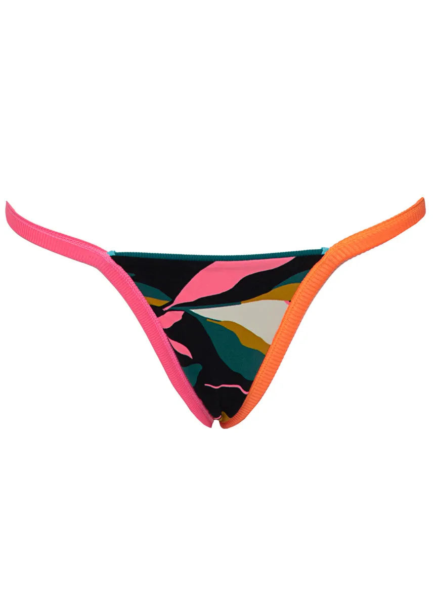 Maaji Verdant Breeze Treva Regular Rise Double V Bikini Bottom Maaji
