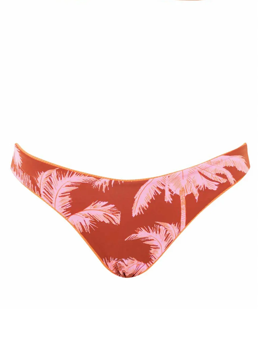 Maaji Vibrant Orange Sublimity Classic Bikini Bottom Maaji