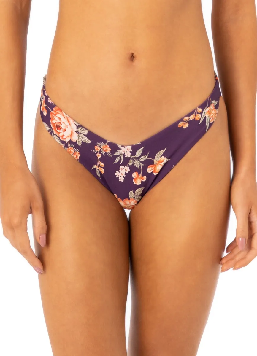 Maaji Vintage Flower Splendour High Leg Bikini Bottom Maaji
