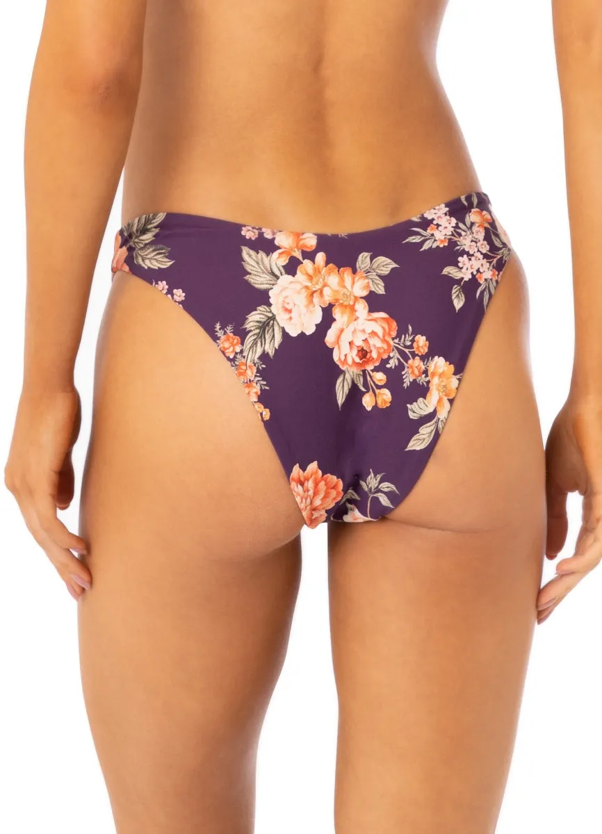 Maaji Vintage Flower Splendour High Leg Bikini Bottom Maaji