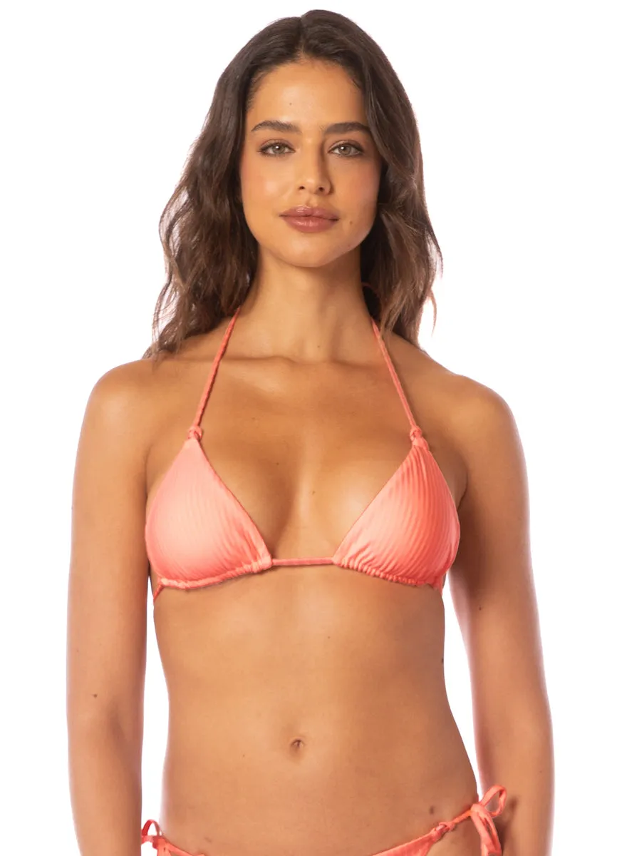 Maaji Watermelon Daiquiri Balmily Sliding Triangle Bikini Top Maaji