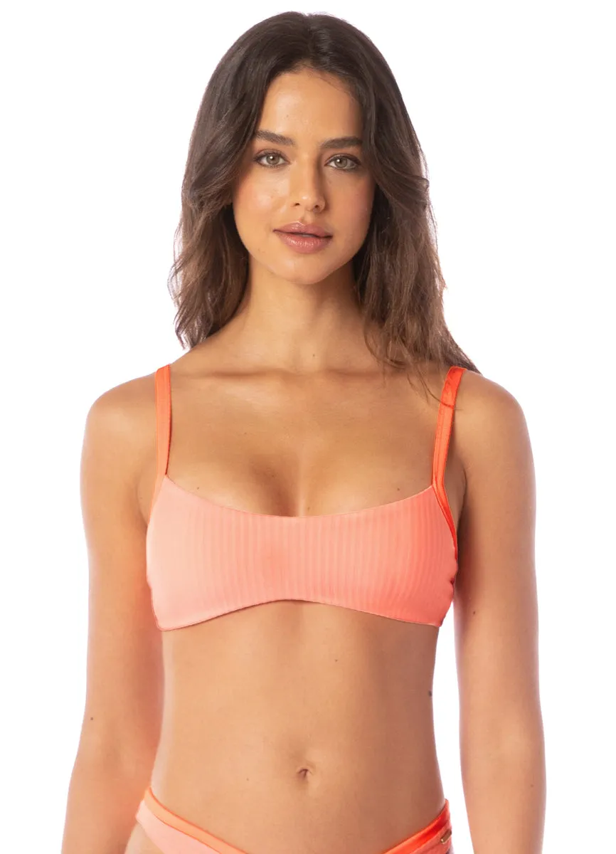 Maaji Watermelon Daiquiri La Sporty Bralette Bikini Top Maaji