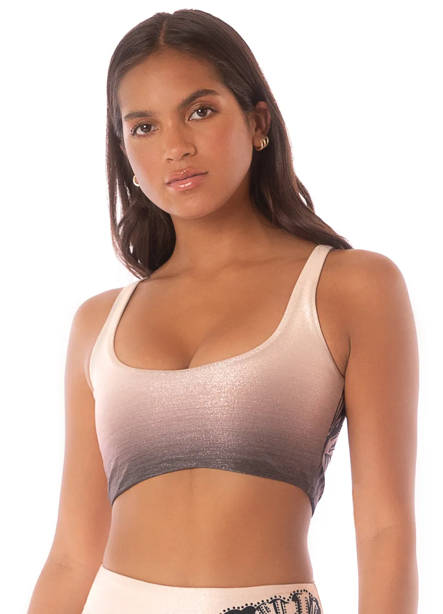 Maaji Winter Mist Jordana Crop Top Bikini Top Maaji