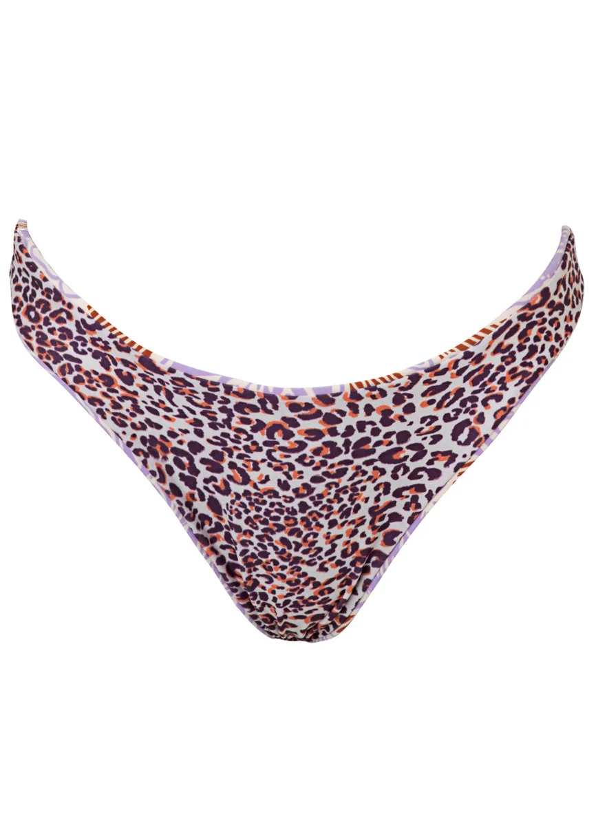Maaji Wisteria Bloom Sublimity Regular Rise Classic Bikini Bottom Maaji