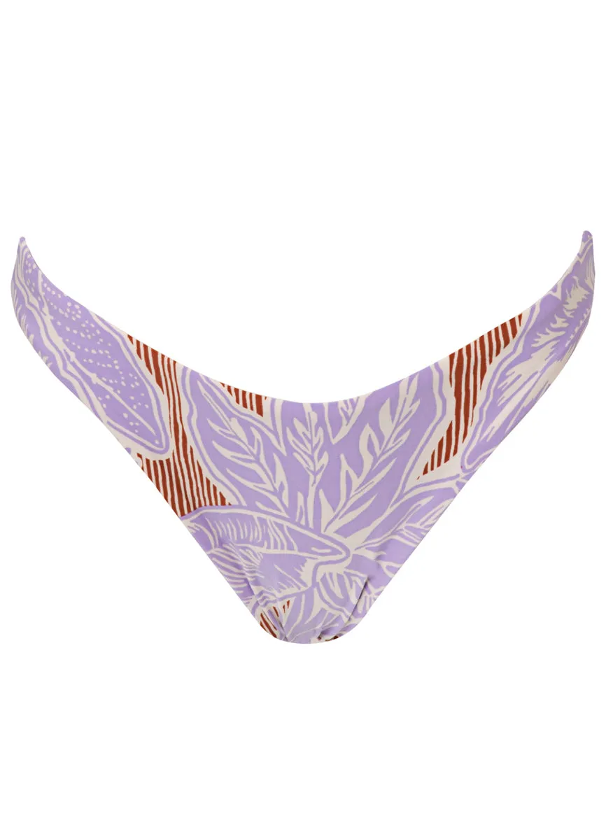 Maaji Wisteria Bloom Sublimity Regular Rise Classic Bikini Bottom Maaji