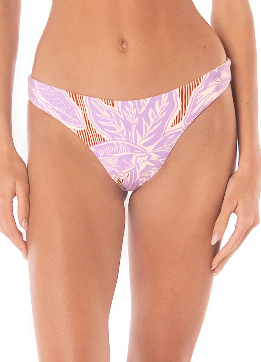 Maaji Wisteria Bloom Sublimity Regular Rise Classic Bikini Bottom Maaji