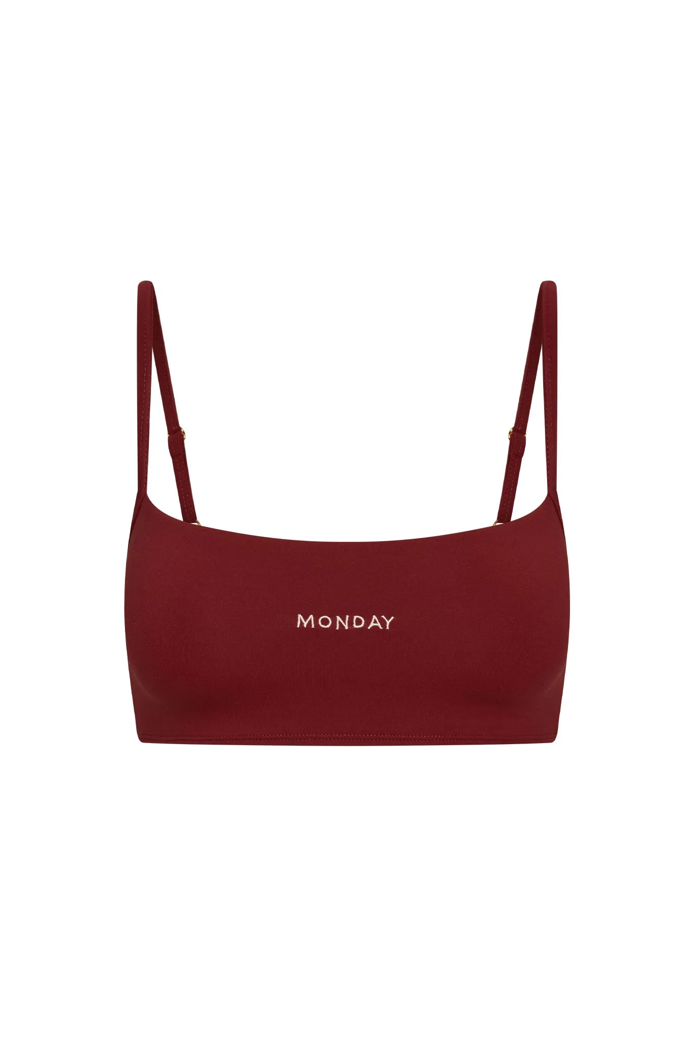 Olympic Bra - Burgundy Monday Swimwear
