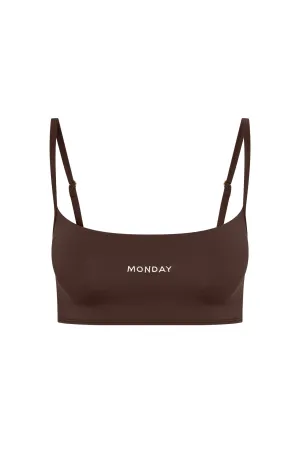 Olympic Bra - Espresso Monday Swimwear