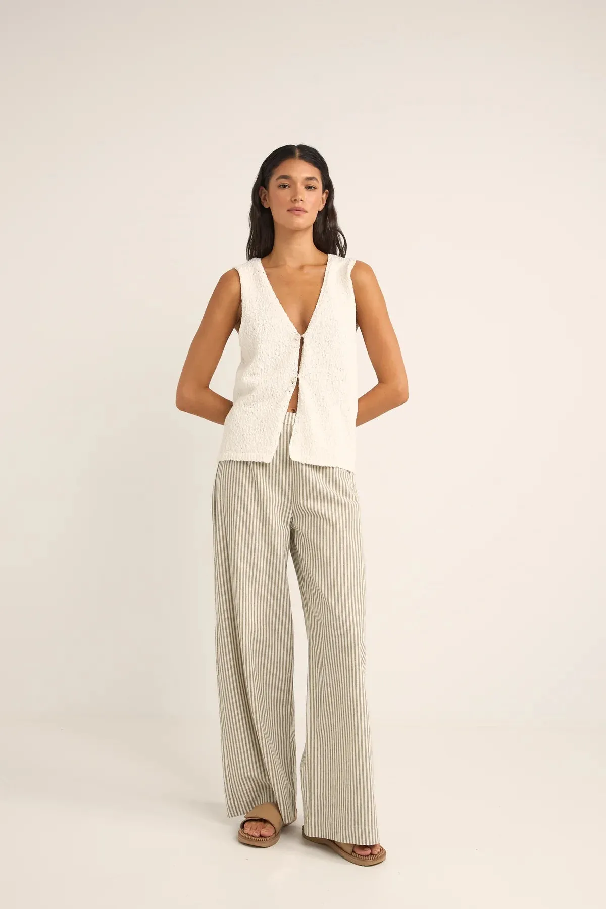 Rhythm Adele Longline Knit Vest June Swimwear