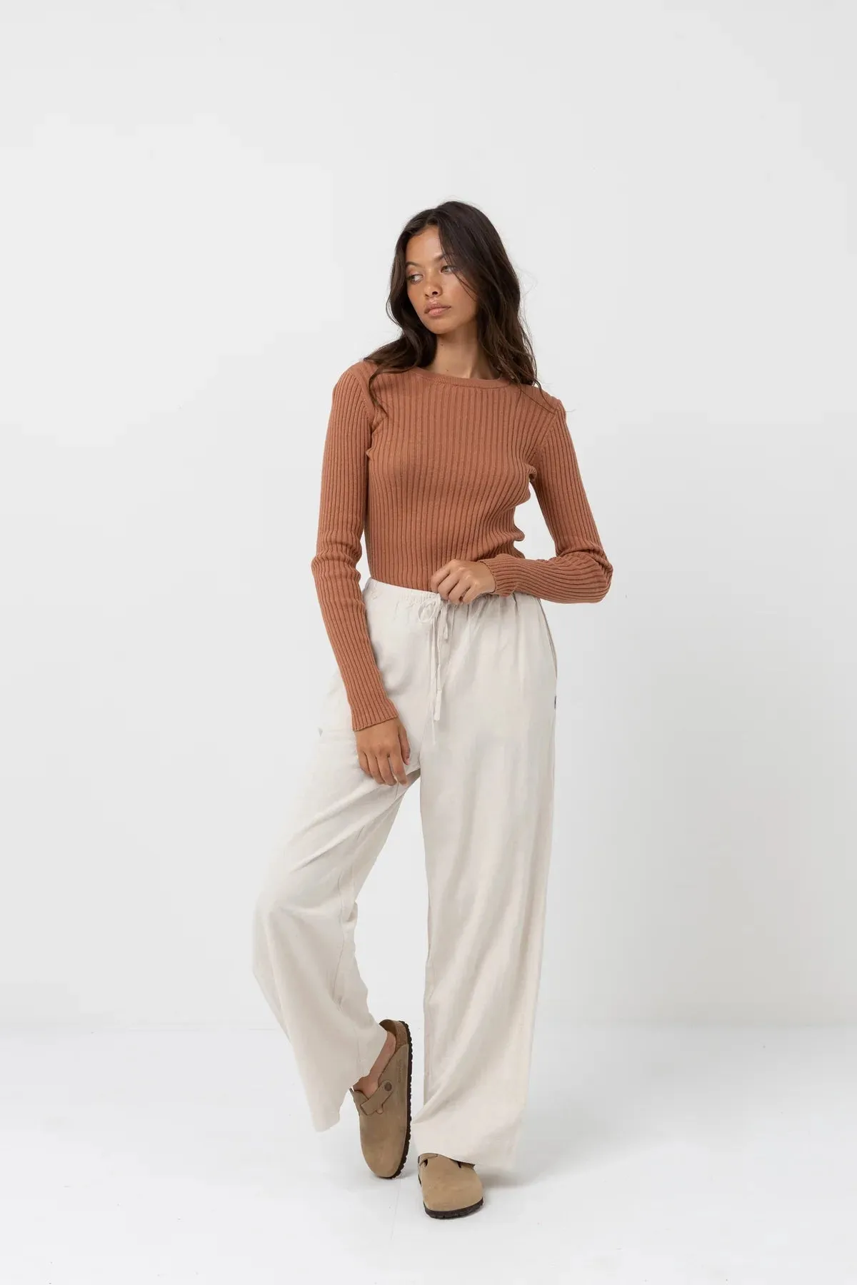 Rhythm Classic Drawstring Pant June Swimwear