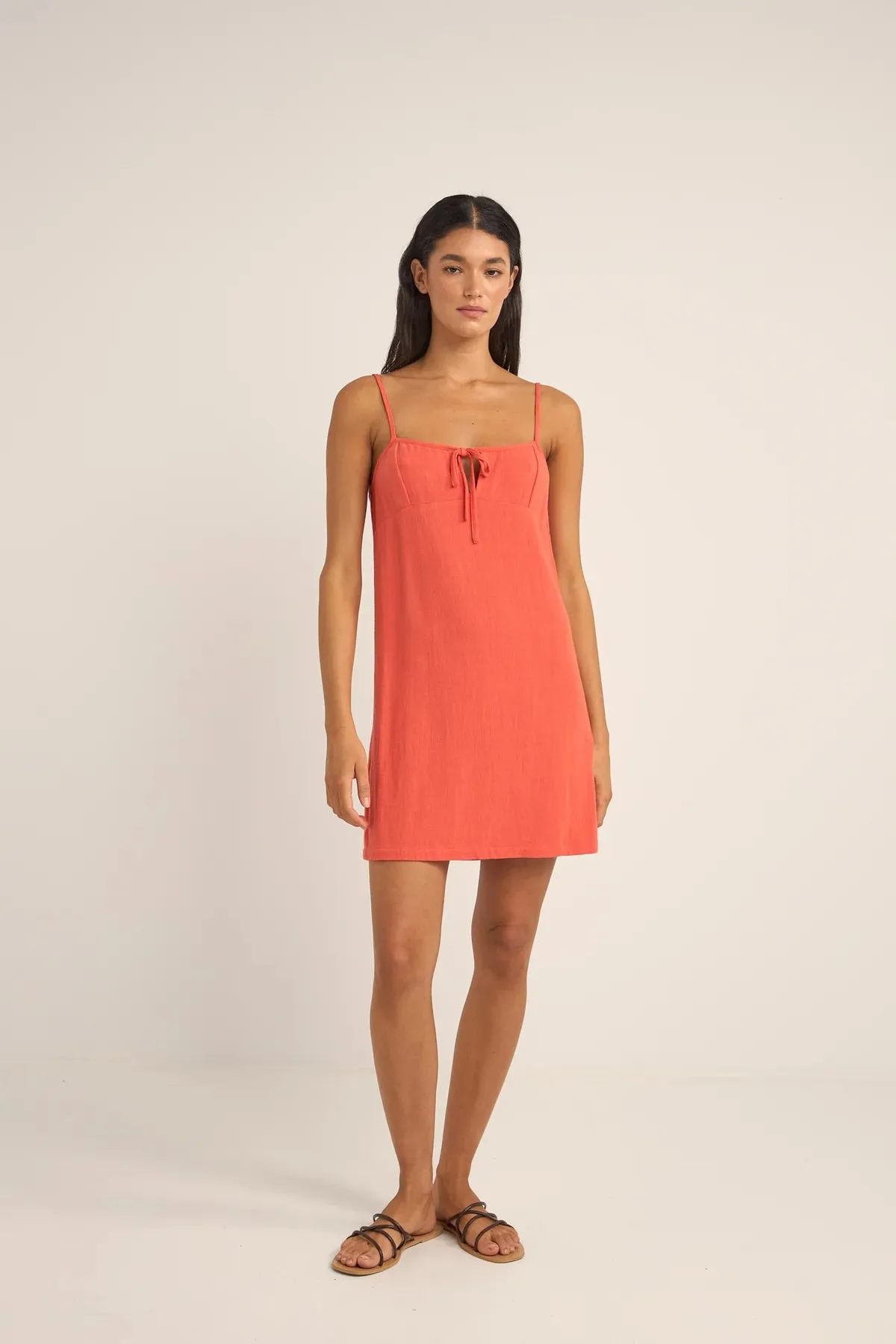 Rhythm Seacoast Keyhole Slip Dress June Swimwear