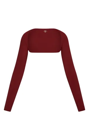 Runyon Canyon Bolero - Burgundy Monday Swimwear