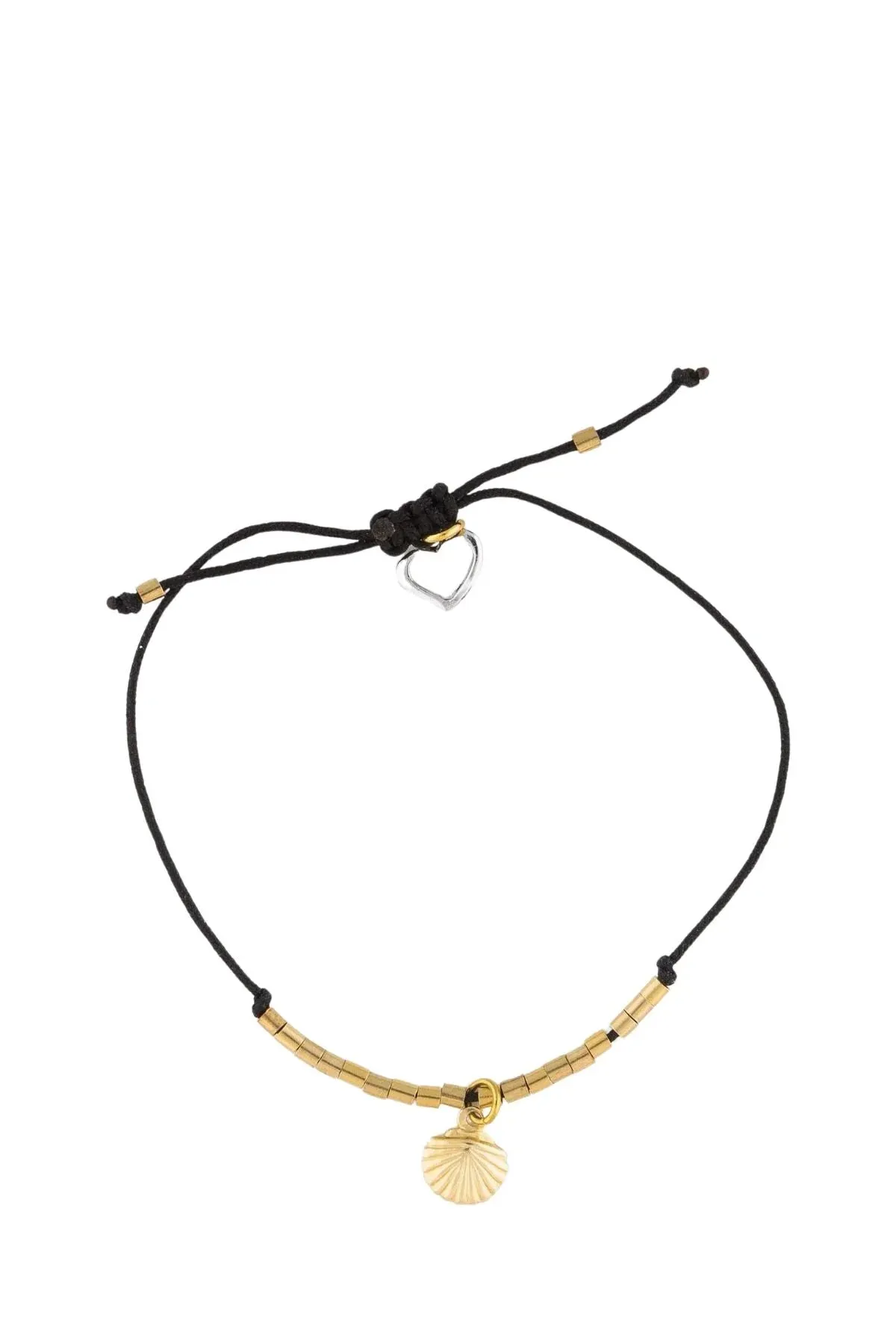 Si Simple Gold Filled Shell Anklet June Swimwear