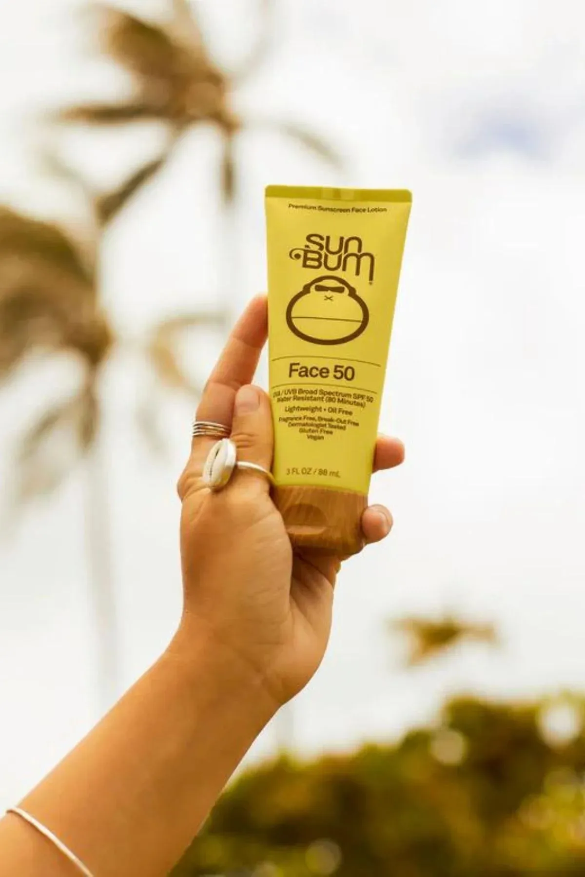 Sun Bum Premium Sunscreen Face Lotion SPF 50 June Swimwear