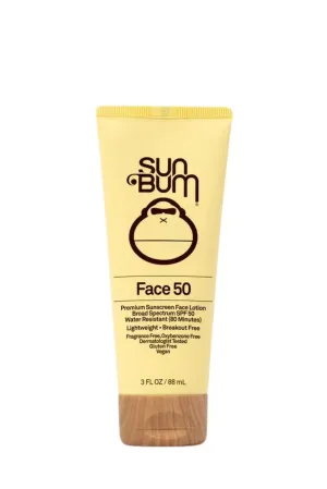 Sun Bum Premium Sunscreen Face Lotion SPF 50 June Swimwear