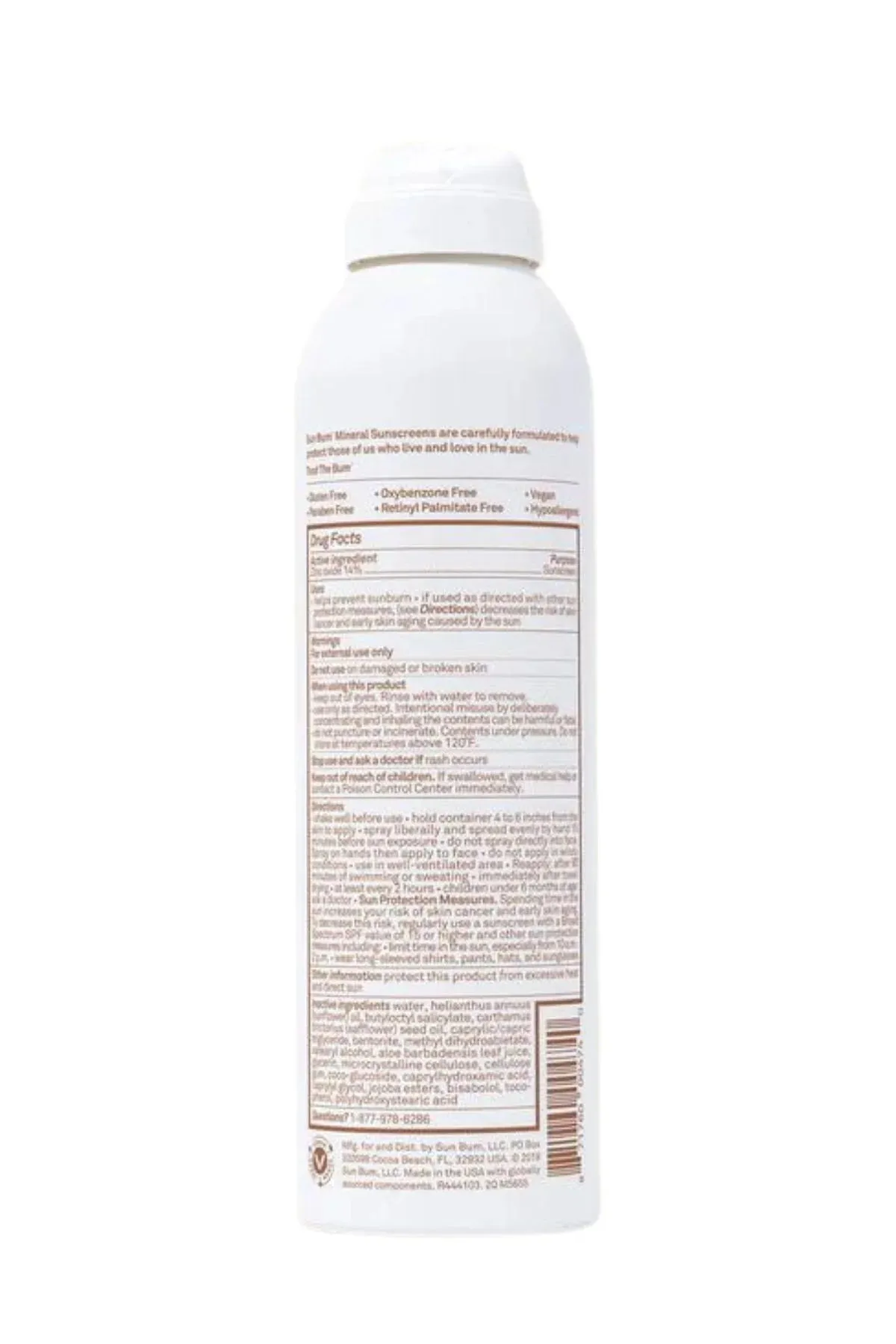 Sun Bum SPF30 Mineral Sunscreen Spray June Swimwear
