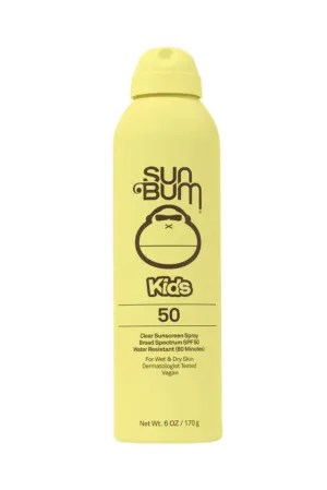 Sun Bum SPF50 Clear Sunscreen Spray Kids June Swimwear