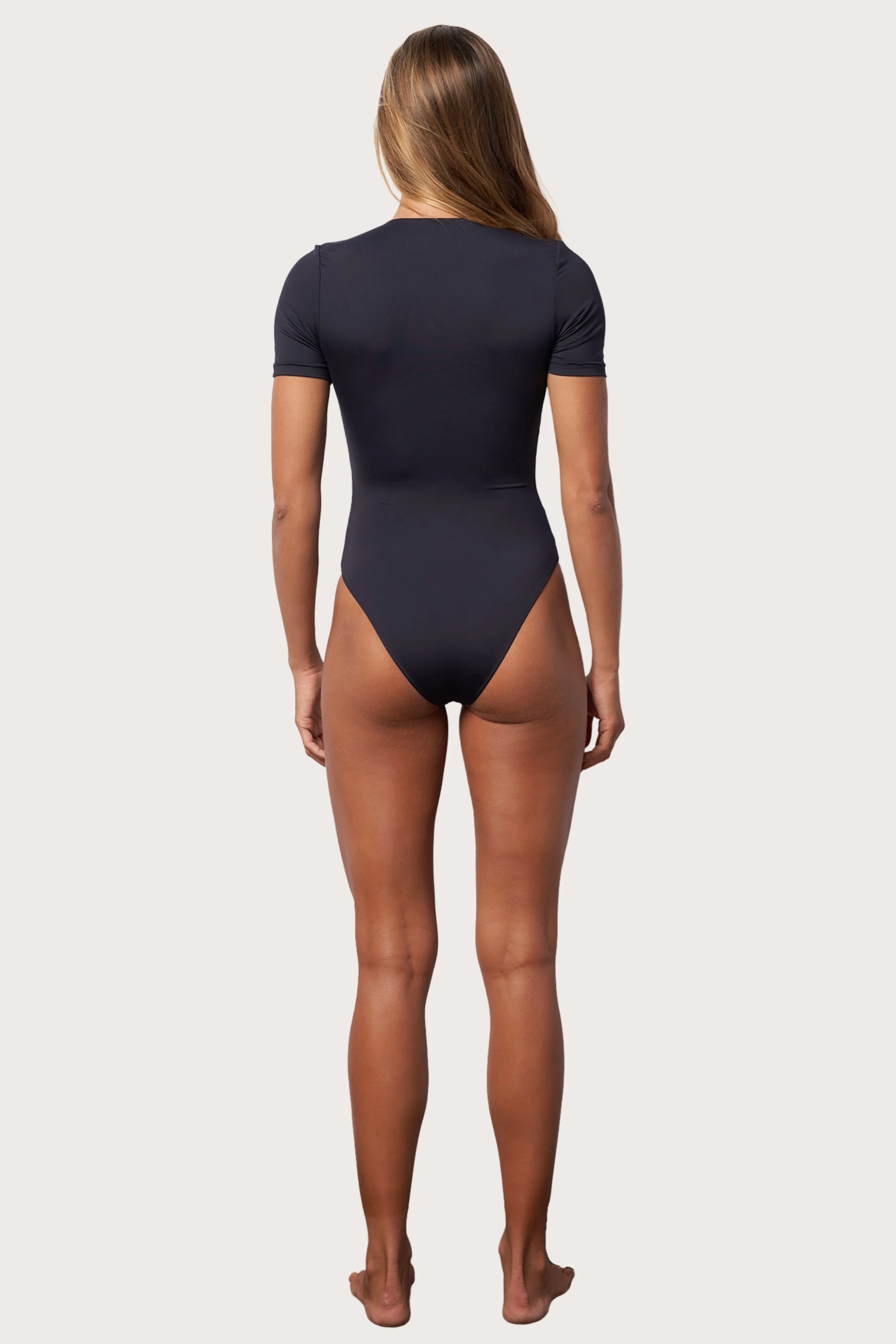 Surf Suit One Piece Swimsuit - Moonless Night Toast Swim