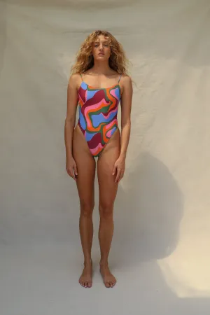 Surya One Piece - Volcano Stone Fox Swim