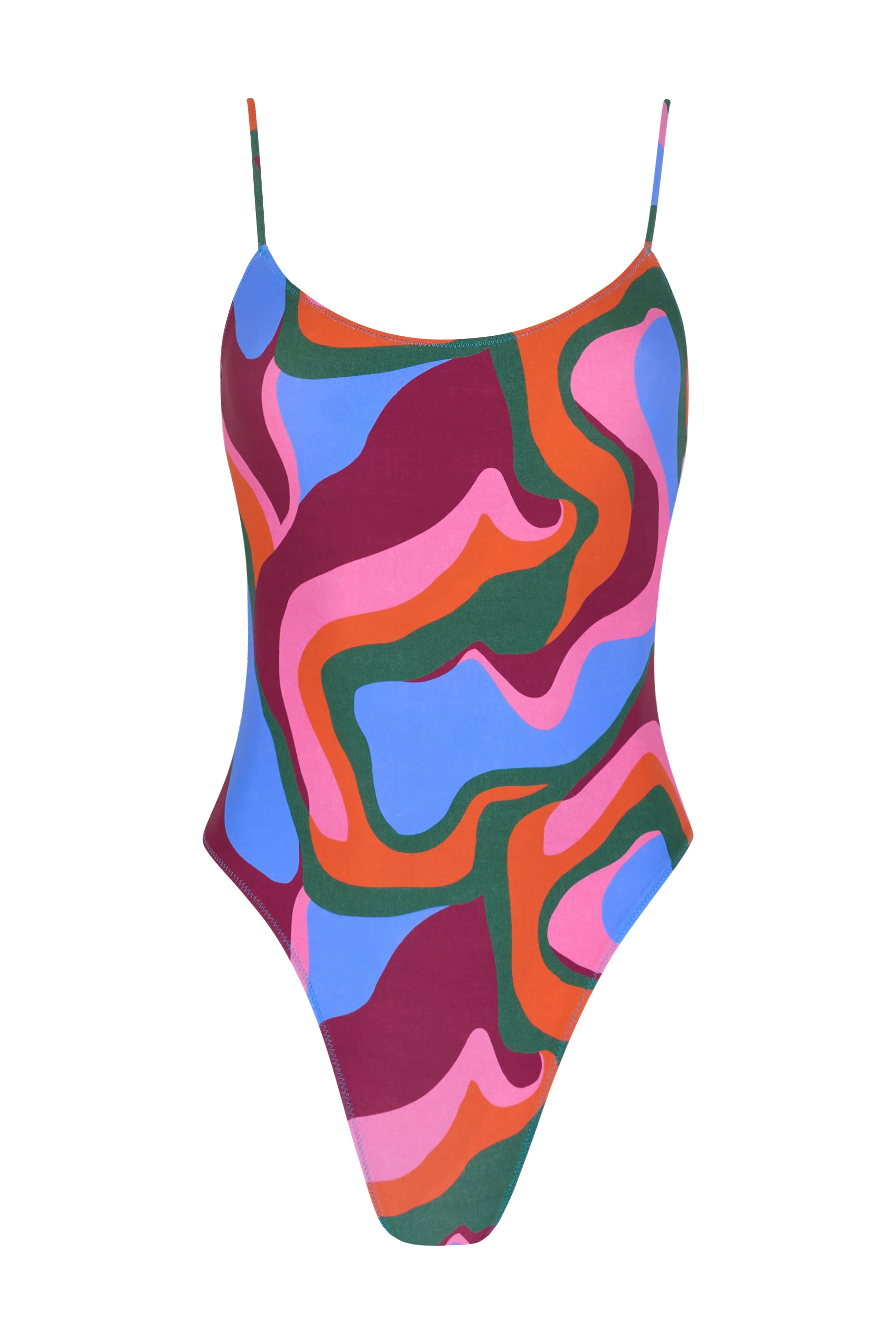 Surya One Piece - Volcano Stone Fox Swim