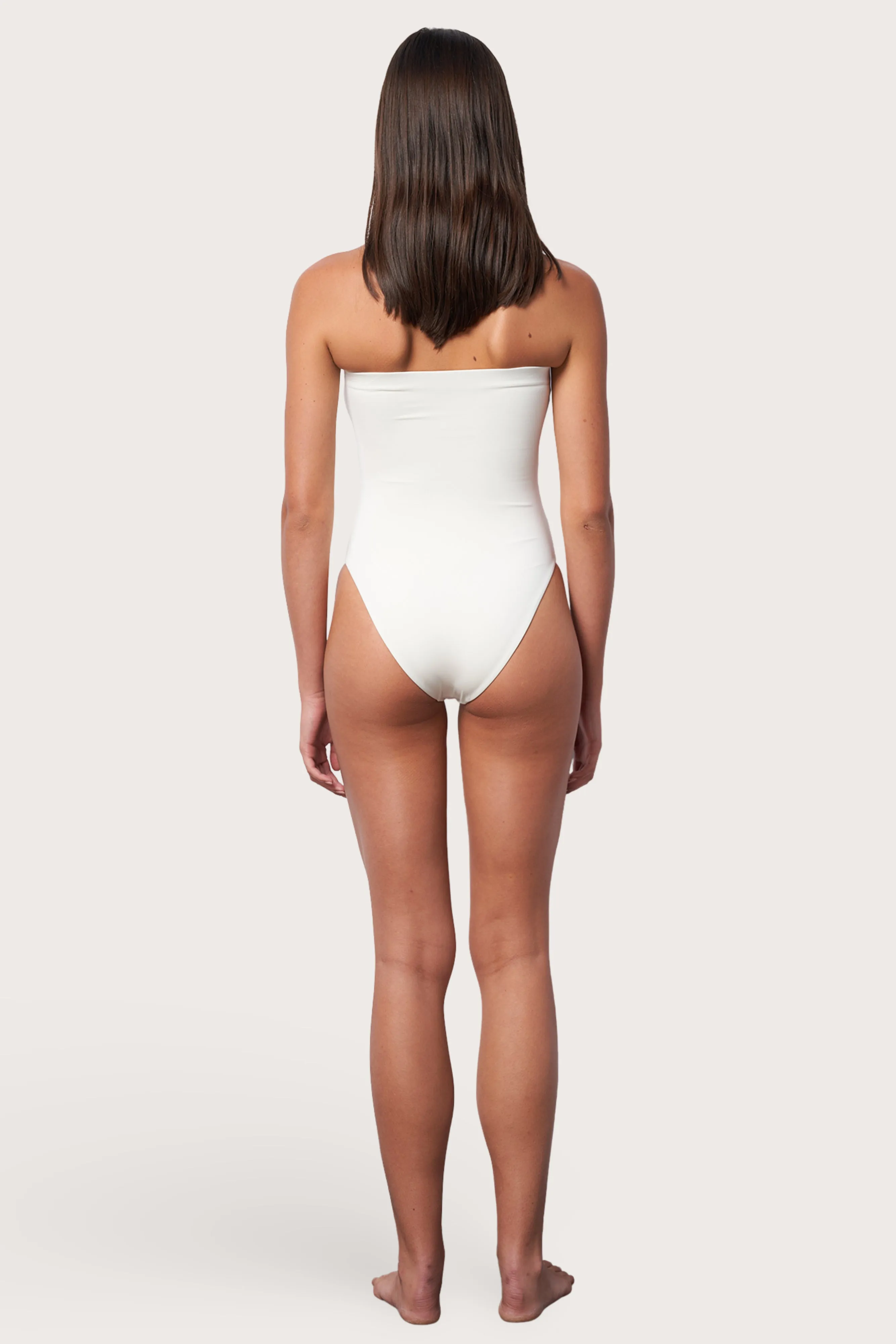 Tube One Piece Swimsuit - Meringue Toast Swim