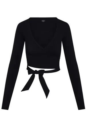 Yosemite Top - Black Rib Monday Swimwear