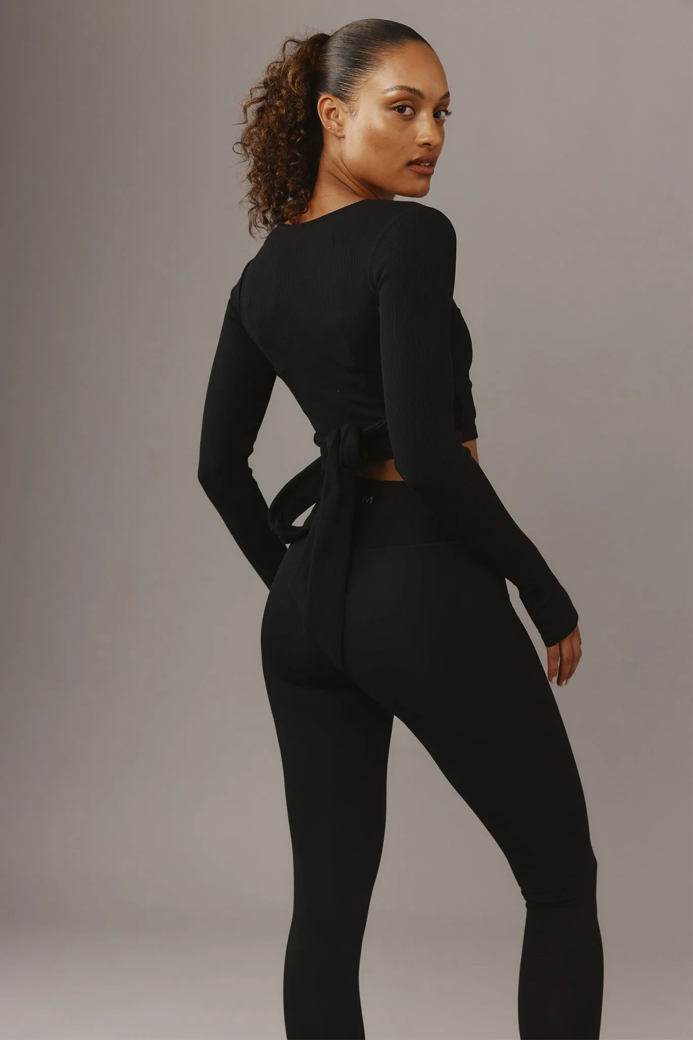 Yosemite Top - Black Rib Monday Swimwear