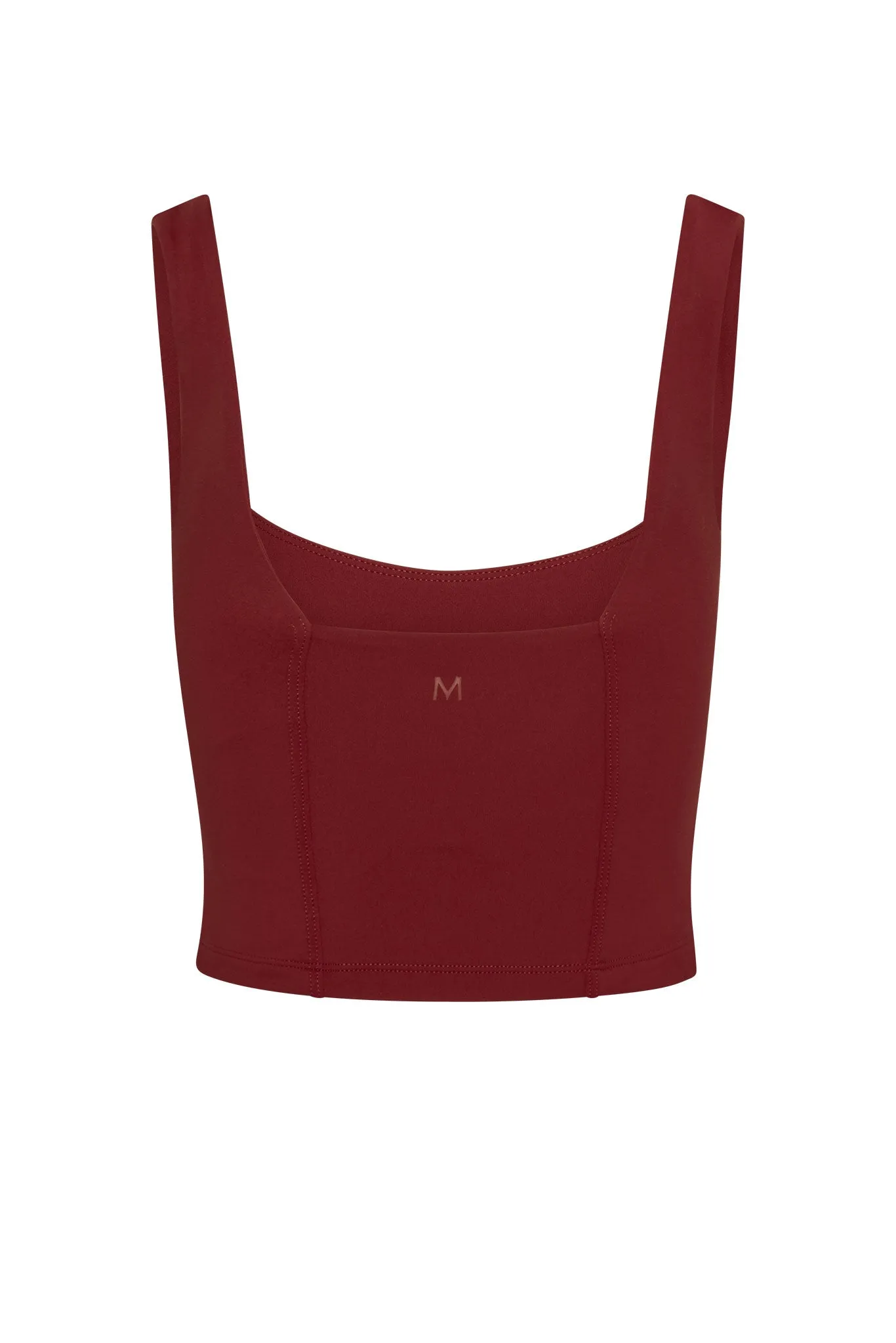 Zion Tank - Burgundy/Ivory Monday Swimwear
