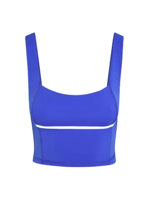 Zion Tank - Cobalt/Ivory Monday Swimwear