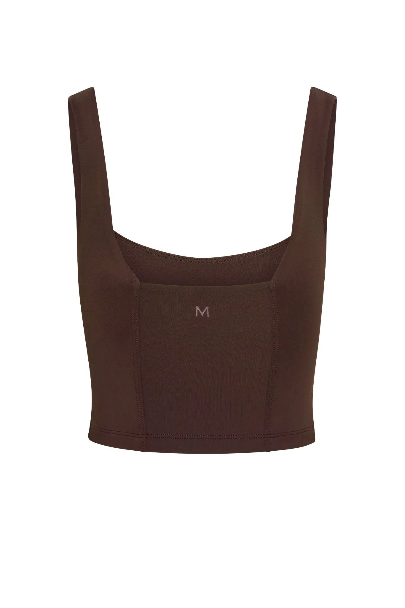 Zion Tank - Espresso/Ivory Monday Swimwear